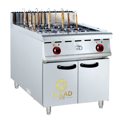 Equipo de cocina de acero inoxidable con tamaño y capacidad del tanque de 340x550x270/30x2L