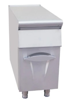 Equipo de cocina comercial de acero inoxidable de uso pesado con gabinete