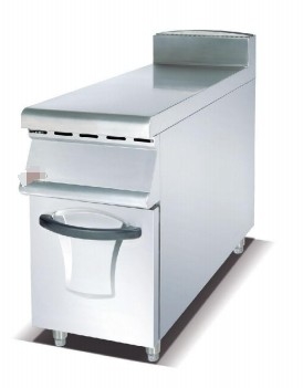Equipo de cocina comercial de acero inoxidable de uso pesado con gabinete
