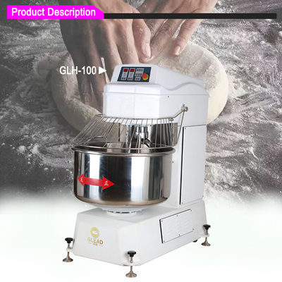 Mezclador eléctrico en espiral profesional de 11.2kw para mezclar masa 380V Equipo de cocina de cocina comercial