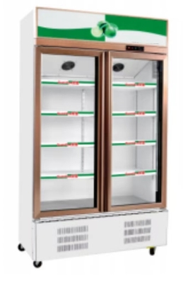 Equipo de exhibición comercial eléctrica con una dimensión de contorno de 550*550*1820 mm