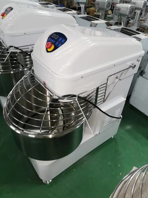 Capacidad de 80L mezclador espiral 17,8 Rpm velocidad del tanque equipo de cocina de comida rápida equipo de cocina