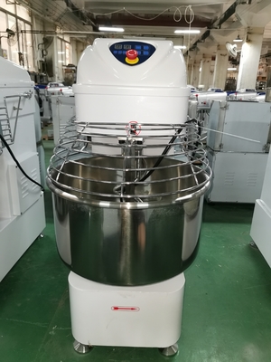 Capacidad de 80L mezclador espiral 17,8 Rpm velocidad del tanque equipo de cocina de comida rápida equipo de cocina