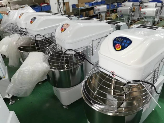 Capacidad de 80L mezclador espiral 17,8 Rpm velocidad del tanque equipo de cocina de comida rápida equipo de cocina