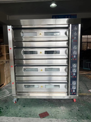 Horno de gas para hornear pan, tartas de huevos y pasteles de luna con tamaño de bandeja de 40*60 cm