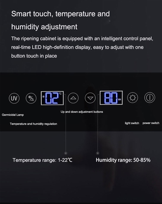 Refrigerador de hoteles de 168L Concha negra 160W Compresor Aire de refrigeración Zona de temperatura única Fácil mantenimiento