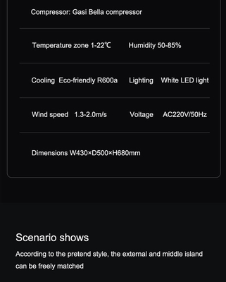 Frigorífico de hotel de 168L con zona de temperatura única de 160W Puerto de acero inoxidable
