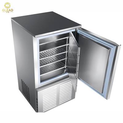 Equipo de hoteles de refrigeración por aire de 3 bandejas R-404A de 50 kg N.W. con capacidad de congelación de -40.C 900W de potencia