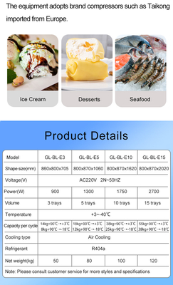 860*800*585mm Equipo de cocina comercial para control de temperatura constante