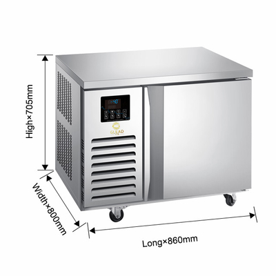 860*800*585mm Equipo de cocina comercial para control de temperatura constante