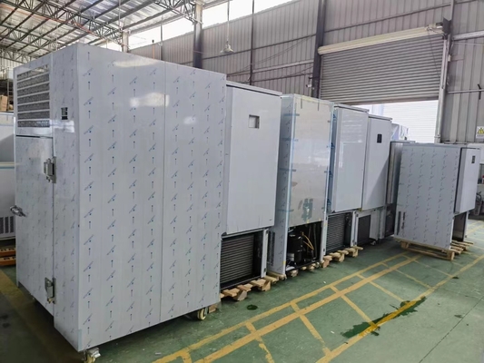 R-404A Refrigeración por aire Hotel Freezer 3 bandejas Refrigerador comercial para enfriamiento y congelación profunda