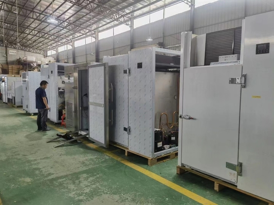 R-404A Refrigeración por aire Hotel Freezer 3 bandejas Refrigerador comercial para enfriamiento y congelación profunda