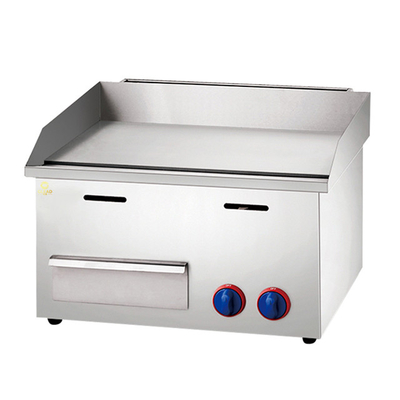 Grill de gas de gas licuado de 2800Pa Equipo de cocina de cocina ligero de 30 kg con distribución de calor uniforme