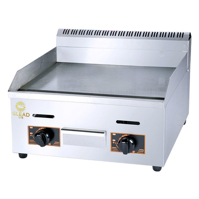 Grill de gas profesional para cocinas comerciales 11.7kw Equipo de cocina pesado