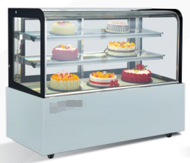 Equipo de refrigeración industrial con base de mármol y 2 estanterías