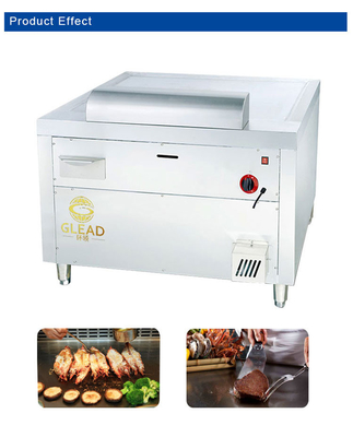 1200x800x850mm Equipo comercial de procesamiento de carne con 10kw de potencia