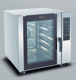 Horno eléctrico de convección de aire caliente con 12 kW de potencia que garantiza los resultados de horneado