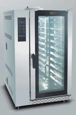 Horno eléctrico de convección de aire caliente con función de pulverización para productos deliciosos a una temperatura de 5 a 300 °C
