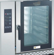 Capacidad Equipo eléctrico de horneado comercial Computadora Horno eléctrico de ventilación de aire caliente con bandejas de 10p