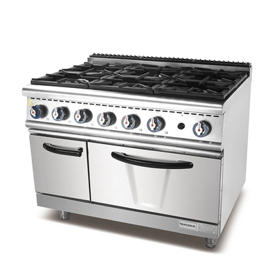 Equipo de cocina comercial de gas de capacidad con control de temperatura preciso - modelo GL-ZH-RA-6 para restaurante