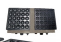 Grill eléctrico de huevos de codorniz Compacto diseño Equipo de horneado comercial con poderosa calefacción de 1.6KW