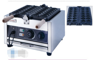 Fabricante de gofres eléctricos 1.6KW 220-240V Equipo de horneado comercial para gofres perfectamente marrones