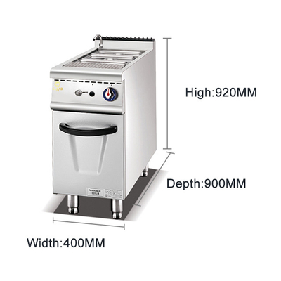Control de temperatura ajustable Equipo de cocina comercial 22KW válvula de gas para GLP/GNL