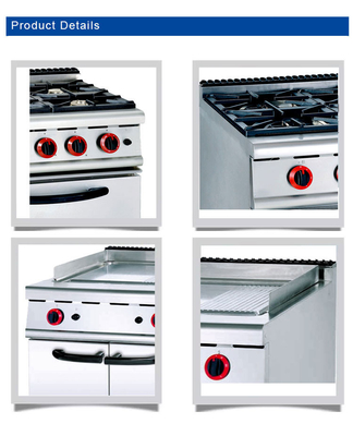 Equipo de hotel comercial potente quema 4 piezas con rango de control de temperatura de 120-330C