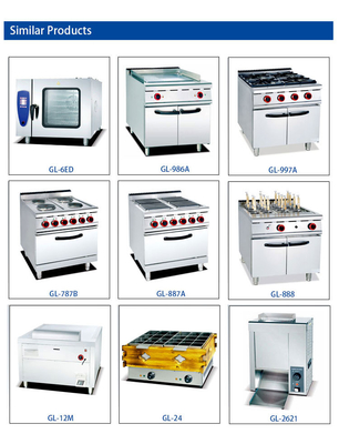 Equipo de hotel comercial potente quema 4 piezas con rango de control de temperatura de 120-330C