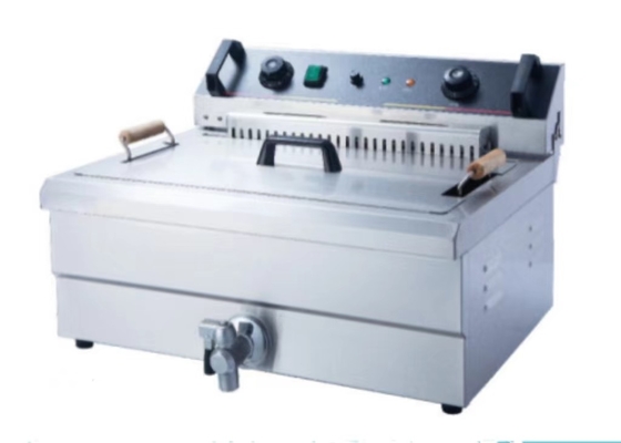 220-240v Panel de control mecánico Equipo de cocina para restaurante para freír