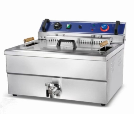 220-240v Panel de control mecánico Equipo de cocina para restaurante para freír