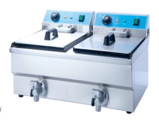 220-240v Panel de control mecánico Equipo de cocina para restaurante para freír