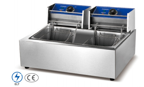 Equipo de cocina para restaurantes de 220-240v con panel de control mecánico y material Ss201