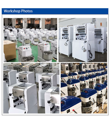 Equipo de cocina de restaurante de 220-240v de tensión para 320 kg por hora Producción