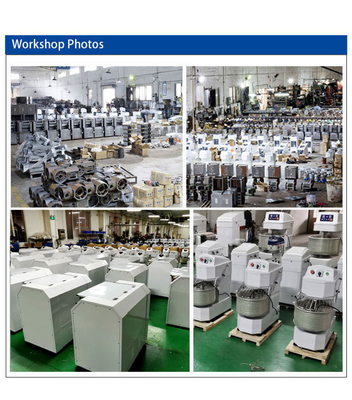 Equipo de cocina de cocina comercial de 220-240v con 320 kg de producción por hora