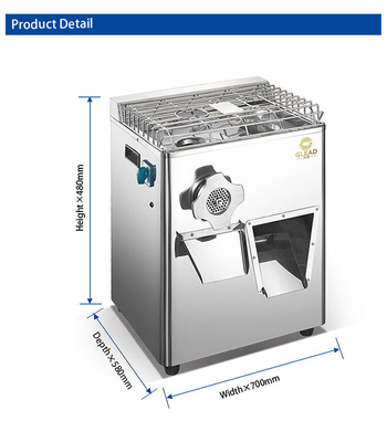 Equipo de cocina para restaurantes de 58x45x70cm con 220V 50HZ 1 Fase 2.2KW