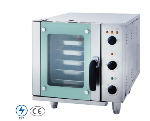 Horno de vapor eléctrico de acero inoxidable combi con temperatura ajustable y altura de la capa de 67 mm