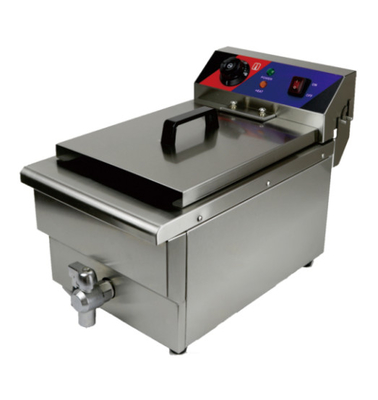 Fritera eléctrica comercial para freír con control de temperatura preciso