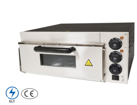 Horno de pizzas de acero inoxidable profesional Función de horneado fácil Control preciso de la temperatura