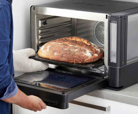 Acero inoxidable de plata 220V-240V Control de temperatura Equipo de cocina para cocinar alimentos