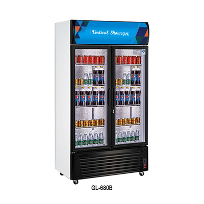 Acero inoxidable 0 ~ 10 Temperatura de refrigeración de refrigeración de bebidas 1300L Volumen 220-240V Tensión