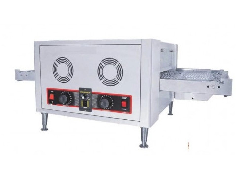 Panel de control mecánico del transportador de acero inoxidable para horno de pizza Temperatura de 50-400 ° C para hornear pizza