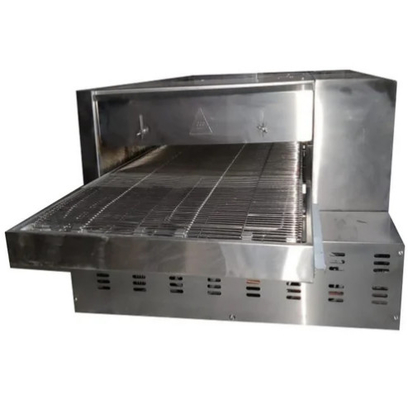 Panel de control mecánico del transportador de acero inoxidable para horno de pizza Temperatura de 50-400 ° C para hornear pizza