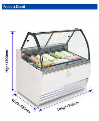 Unidad de refrigeración ventilada 220-240V/1PH/50HZ con 18 sartenes italianas