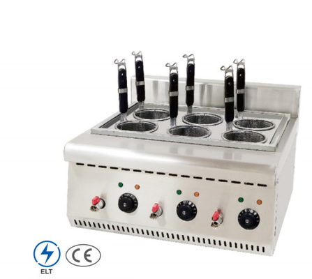 Máquina de cocción de fideos de acero inoxidable profesional con control de temperatura preciso y pantalla digital