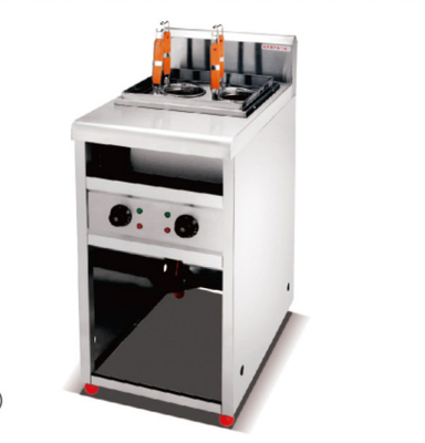 Máquina de cocción de fideos de acero inoxidable profesional con control de temperatura preciso y pantalla digital