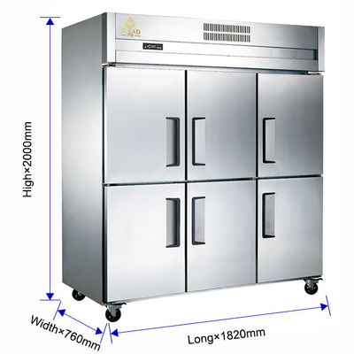 Refrigerador eléctrico comercial congelador para congelación y almacenamiento