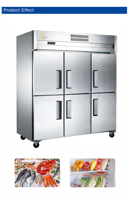 Refrigerador eléctrico comercial congelador para congelación y almacenamiento