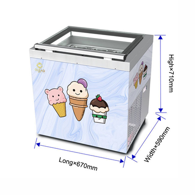 Unidad de refrigeración industrial de 3 paneles con sistema de refrigeración ventilada y diseño italiano