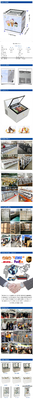 Unidad de refrigeración industrial de 3 paneles con sistema de refrigeración ventilada y diseño italiano